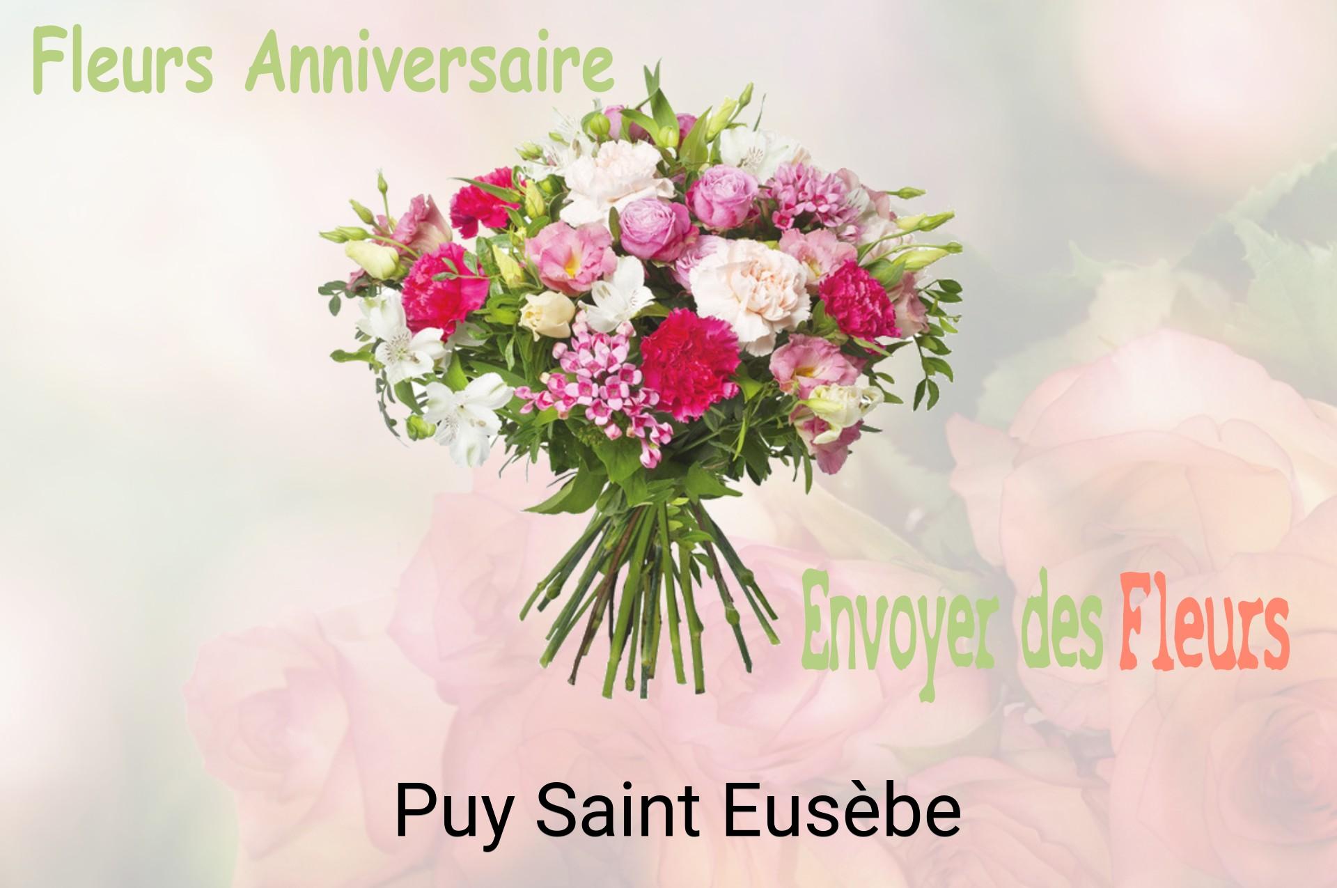 Bouquet de fleurs d’anniversaire livré à Puy-Saint-Eusèbe
